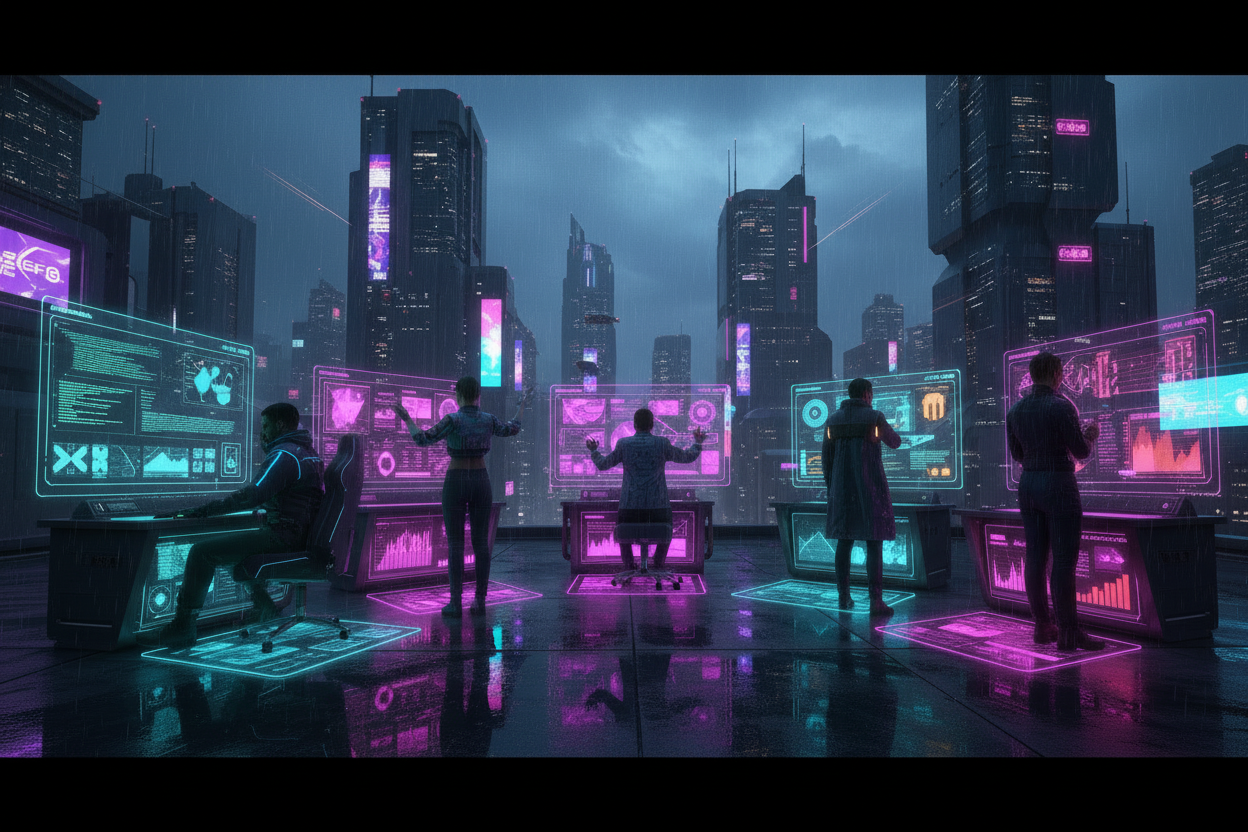 can u add people in front of the screens ? 